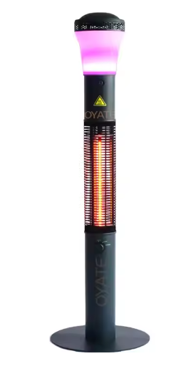 Heater with tip over protection